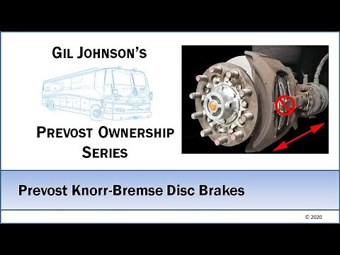 Prevost Knorr-Bremse Brake Caliper Maintenance