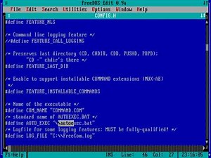 How small can you make FreeDOS?