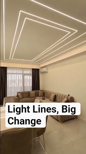 See How LED Line Lights Instantly Transform Any Ceiling 😲✨