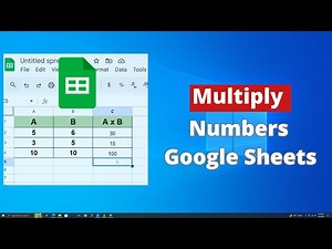 How to Multiply Numbers in Google Sheets