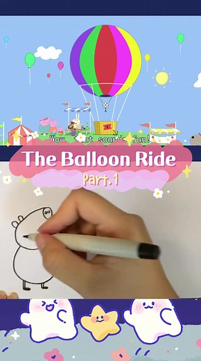 Peppa Pig Balloon Ride Adventure