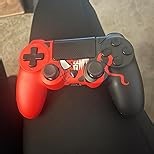 Gamrombo Wireless Gaming Controller for PlayStation 5 / PS5, with RGB LED Lights, Hall Effect, Trigger Stops, Marco, Turbo, Dual Vibration, with 2.4g Adapter