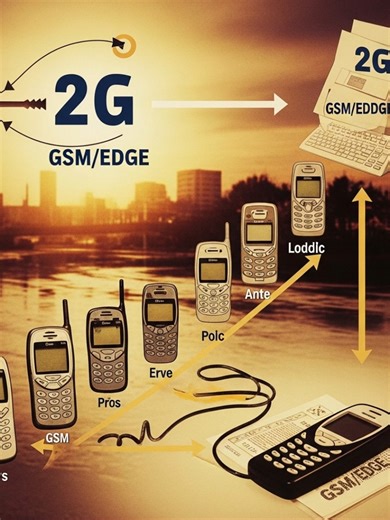 2G Mobile Network: The Reason We Started Texting G: The Digital & Text Era Digital Logic: The transition from waves to secure digital data, providing much clearer voice quality. Messaging: Introduction of SMS, teaching learners to communicate ideas briefly without a call. Evolution: Seeing how data speeds grew incrementally through upgrades like GPRS and Edge. #2G#GSM#SMS#DigitalRevolution#EdgeNetwork#90sTech#MobileData#Connectivity#telecom#WirelessTech #Wireless