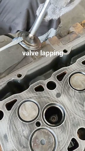 engine valve restoration, lapping, #reelsfb #mechanical #OFW #trendingvideo | OFw MechanicTv