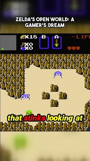 Unlock the Secrets of Zelda's Open World! 🌍✨ #retrogaming #nintendo #gaming
