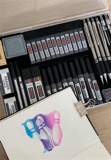 Complete Mechanical Pencil Set for Artists