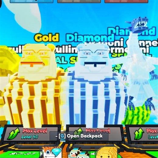 I found three cool brainrot in be a lucky block #shorts #roblox #brainrot