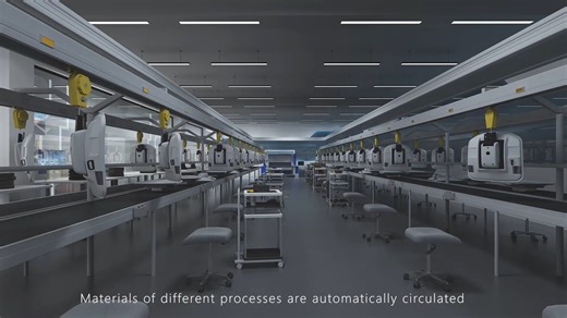 未来制造工厂#生产线三维动画演示#智能工厂cg动画