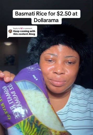 Replying to @🎀 A good choice of basmati rice in dollarama #nigeriansincanada #nigeriansindiaspora #30dayschallenge #fypシ #dollaramafinds