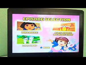 Dora Rocks DVD Menu Walkthrough