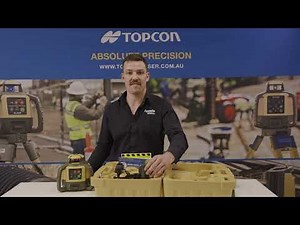 Topcon RL H5A Recharge Standard Rotating Laser Level - Unboxing and Features