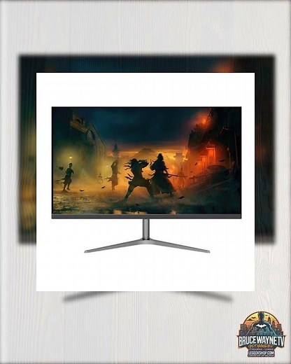Écran Gaming 24 Pouces FHD 1080p 165Hz 1ms IPS Frameless LED Monitor PC