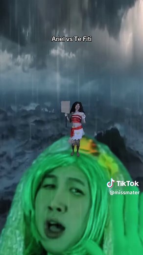 Disney Characters Clash: Ariel vs. Te Fiti