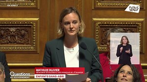 Enfants à la rue : « Réveillez-vous ! » demande la sénatrice Mathilde Ollivier au gouvernement