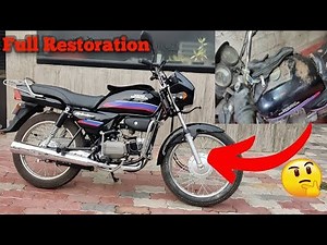 Splendor Full Restoration Video || 20 years old ! | Last part #restoration #rebuild #abandoned