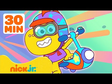 Tim Rex's Outer Space Adventures! 🚀 w/ Tommy & Tia | 30 Minutes | Nick Jr.