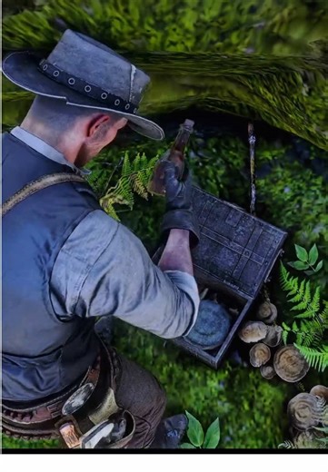 Discover the Hidden Secret Chest in RDR2 Waterfall