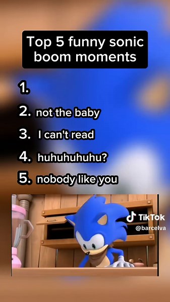 Top 5 Moments of Sonic Boom Comedy