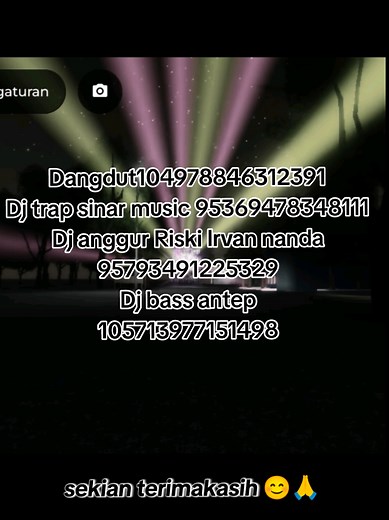 DJ Roblox: Musik Dangdut & Trap Terbaru