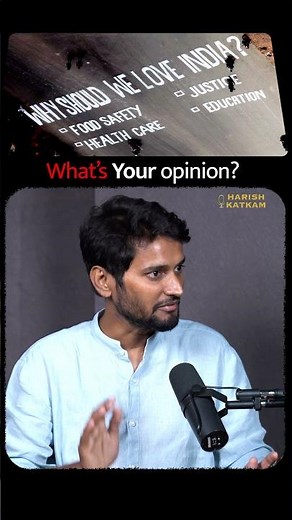 Why should we love India ?| Swathi & Vijay | #harishkatkam #vodcast