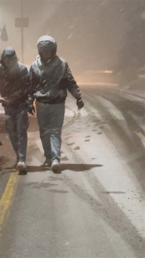 Heavy snowfall with strong winds in Murree Hill Station Murree Weatheris love ❤️ | Murree Weather