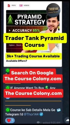 Trader Tank Pyramid Trading Course | Real Strategy Overview #shorts