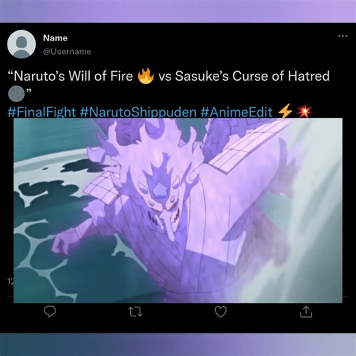 🌀 “Naruto’s Will of Fire 🔥 vs Sasuke’s Curse of Hatred 🌑”#FinalFight #NarutoShippuden #AnimeEdit ⚡💥