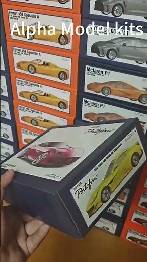 Alpha Model kits #modelkits #124scale #buildcar #modelscale
