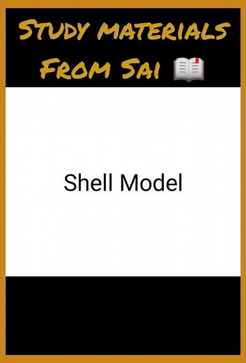Shell Model ~ Nuclear Physics