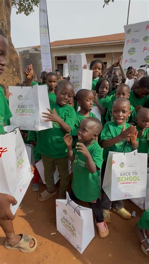 Allan Children’s Foundation on Instagram: "Today, these children lifted their books high—not just to show what they received, but to say thank you to the people who made it possible. Because of the generosity of SBC Waste Solutions, hundreds of young lives are stepping into the classroom with confidence, dignity, and hope. Each book represents a chance to learn. Each smile represents a future being protected. Each “thank you” carries the voice of a child whose path has just been changed. This is