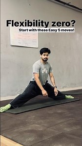 Flexibility zero? Start with these 5 moves!✅#shorts #flexibility #calisthenics