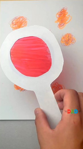 457K views · 1.6K reactions | Ready for some science? Grab a blue marker, a red marker, and a piece of cardboard, because we’re making a DIY magnifying glass that reveals hidden art! ✨ | TheDadLab | Facebook
