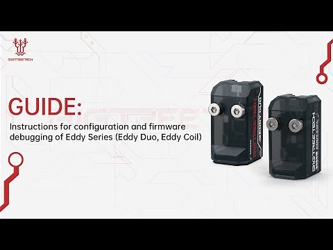 Guide: Instructions to configure and calibrate Eddy Series (Eddy Duo, Eddy Coil)