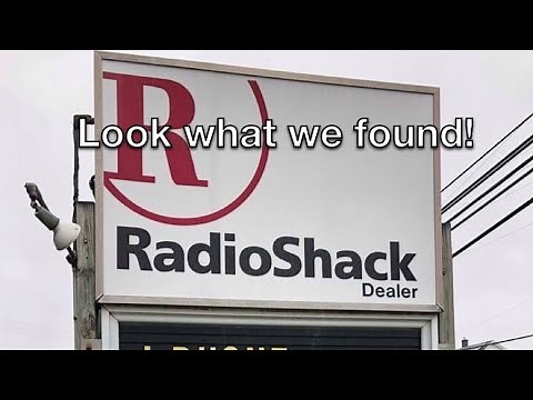 A REAL Radio Shack still in existence!?!?