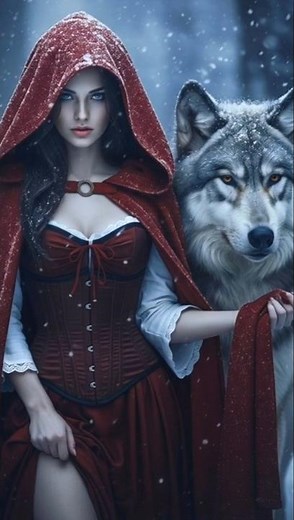 Girl and Her Wolf – A Powerful Bond You’ve Never Seen Before!