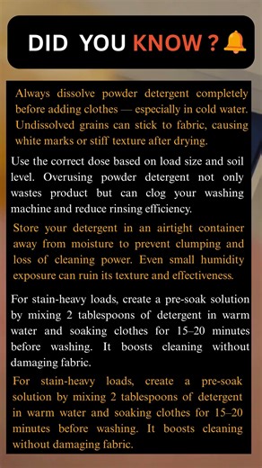 5 Expert Tips for Using Powder Laundry Detergent the Right Way