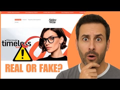 Alpine Wear Glasses Review | Real Or Fake Eyewear Store?