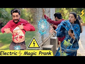 Electric ⚡️ Magic Prank on Strangers || BY AJ-Ahsan