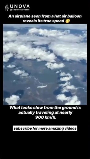 This Balloon Reveals How Fast Airplanes Really Fly 😳✈️