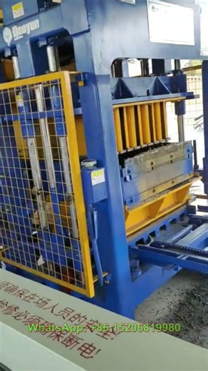 QT4 15 automatic hydraulic concrete cement solid hollow block making machine for sale in ghana