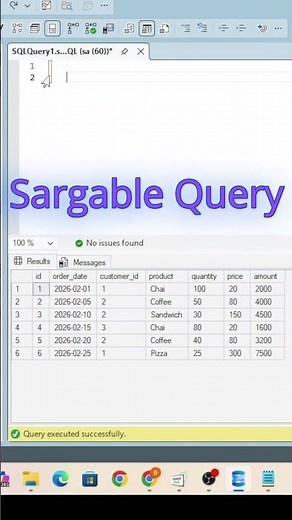 SARGABLE vs NON-SARGABLE 🔥 | Why Your Index Is Ignored (SQL Server) | Tips and Tricks