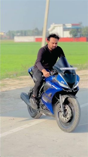 Yamaha R15 V4 Short Ride 🔥 R15 V3 Bike Lover Attitude Status | R15 V3 Sound #shorts nihal kha