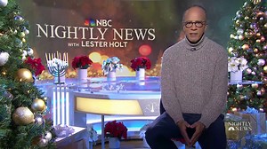 Lester Holt takes a moment to recognize his NBC Nightly News colleagues who work on the other side of the camera to “make this broadcast one that so many Americans rely on.” | NBC Nightly News with Tom Llamas