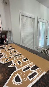 26K views · 8.9K reactions | Cardboard Christmas Village DIY pt. 6 = final part 癩 Completing my newest project! #diy #christmascrafts #christmasvillage #holidaytiktok #gingerbreadhouse #insta #mom #holidayinspo #christmas #holiday #christmascraft | Jacie Young | Facebook