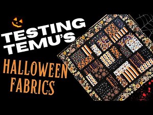SUPER EASY FAST HALLOWEEN QUILT FREE PATTERN TO ALL SUBSCRIBERS # quilting #temuau #temuhaul