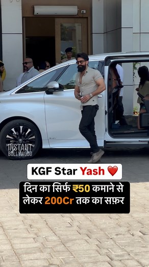 Instant Bollywood on Instagram: "KGF star Yash spotted at kalina Ariport ❤️😍 #yash #instantbollywood #vs #pa"