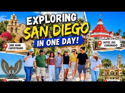 Exploring San Diego in One Day! | San Juan Capistrano, Hotel del Coronado, Balboa Park & More
