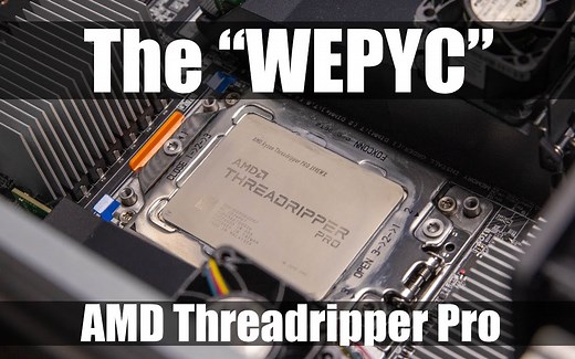 AMD Ryzen 线程撕裂者 ThreadRipper Pro 3995WX评测 工作站级EPYC（中英字幕）