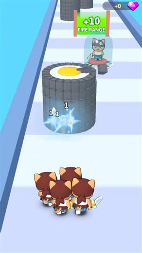 Cat Runner 3D: Crowd Up NEW #catrunner #casualgames