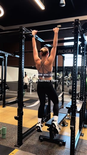 Before the plan. Before the work. Before the results. You have to decide you’re capable. If you don’t believe in yourself, you’ll never even step forward to try. You are the first half of the equation. Everything else comes after.